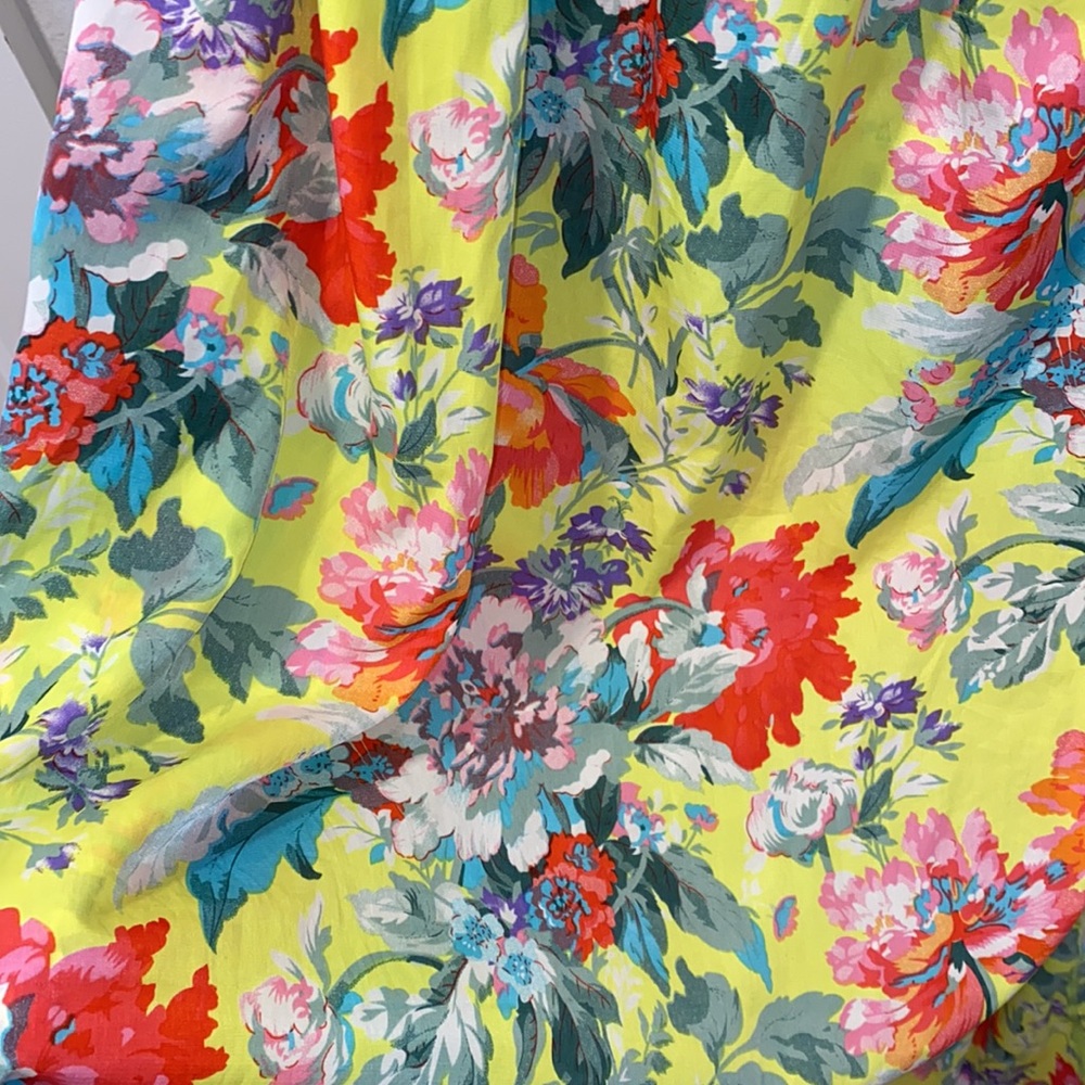 Sabo Skirt floral maxi skirt w leg slit - Picture 6 of 6